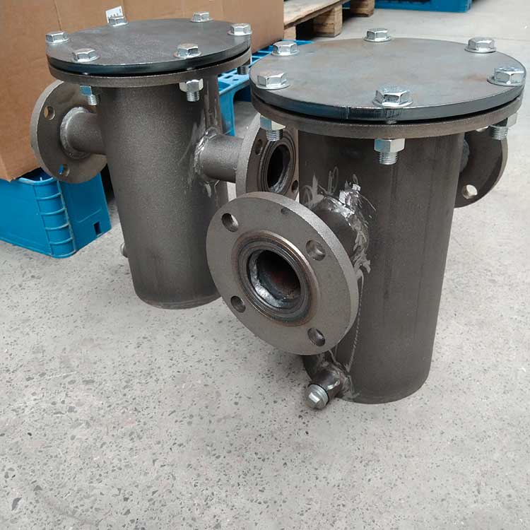 華豫供應(yīng)液體除雜質(zhì)用DN50籃式過濾器 碳鋼材質(zhì)