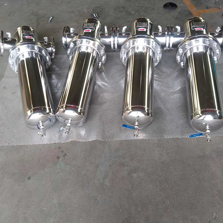 華豫供應(yīng)DN100壓縮空氣油分離過濾器 304材質(zhì)
